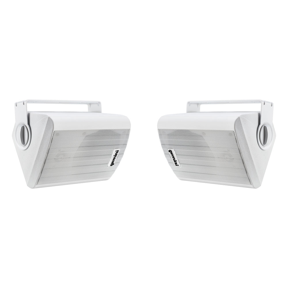 Gemini GHSI-W650BT-PR-WHT Outdoor Bluetooth Speaker Set with Remote (White)