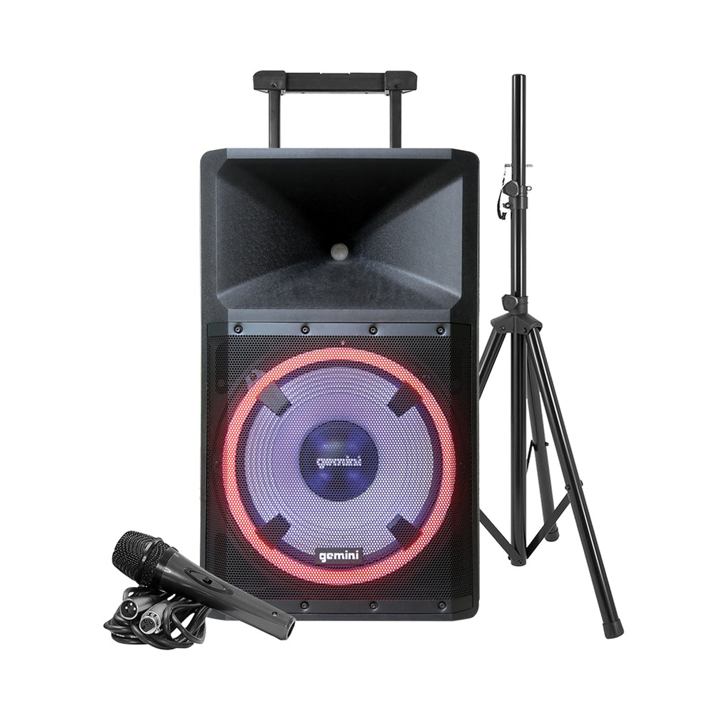 Gemini GSP-L2200PK Bluetooth Speaker with Party Lights