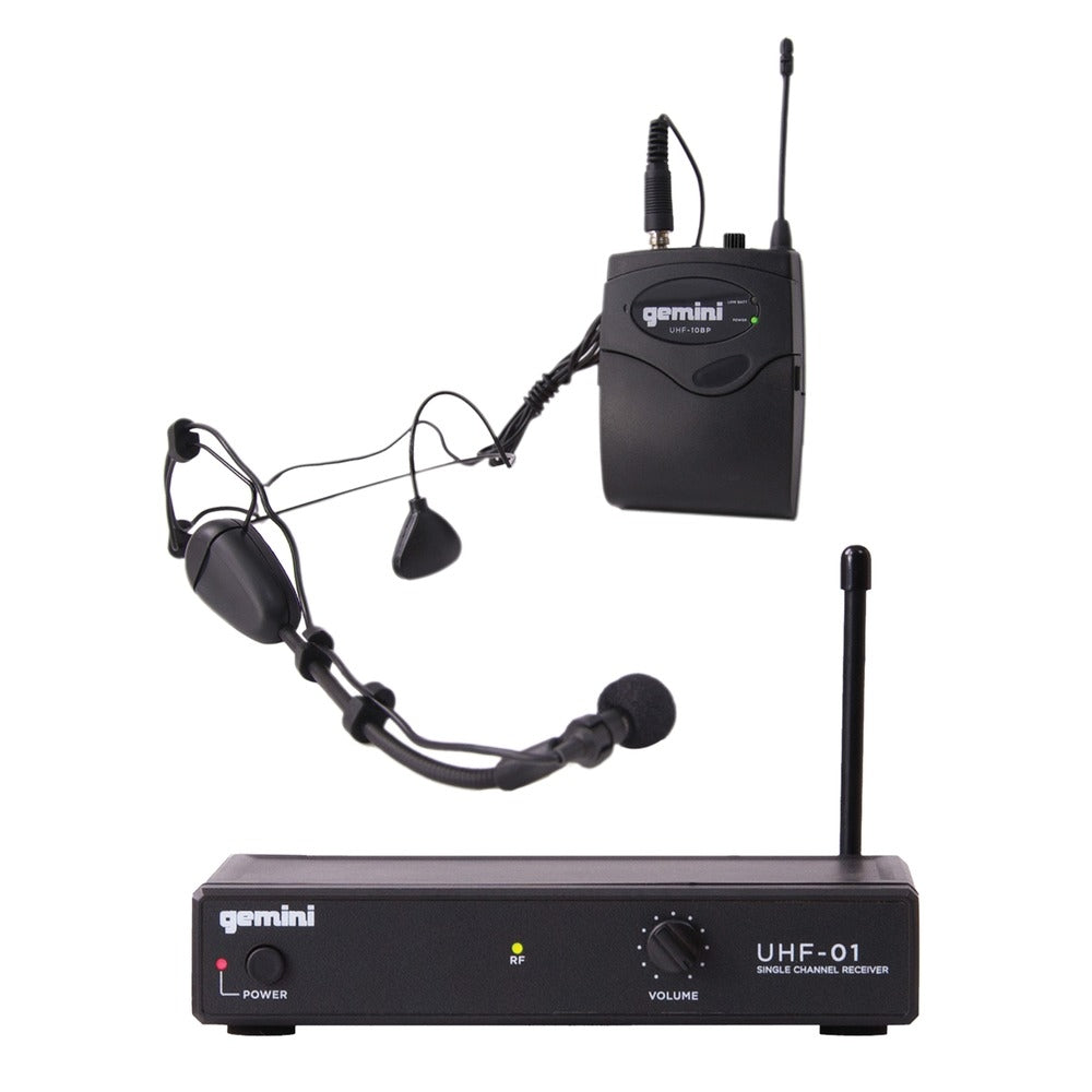 Gemini Uhf-01Hl-F2 521.5Mhz 1Ch Hdst Mcrphn Image 1