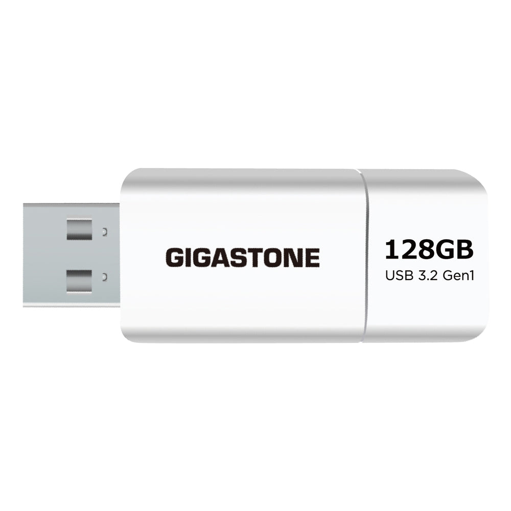 Gigastone GS-U3128GBWH-BC-R 128GB USB 3.1 Flash Drive, Fast Transfer Speeds Image 1