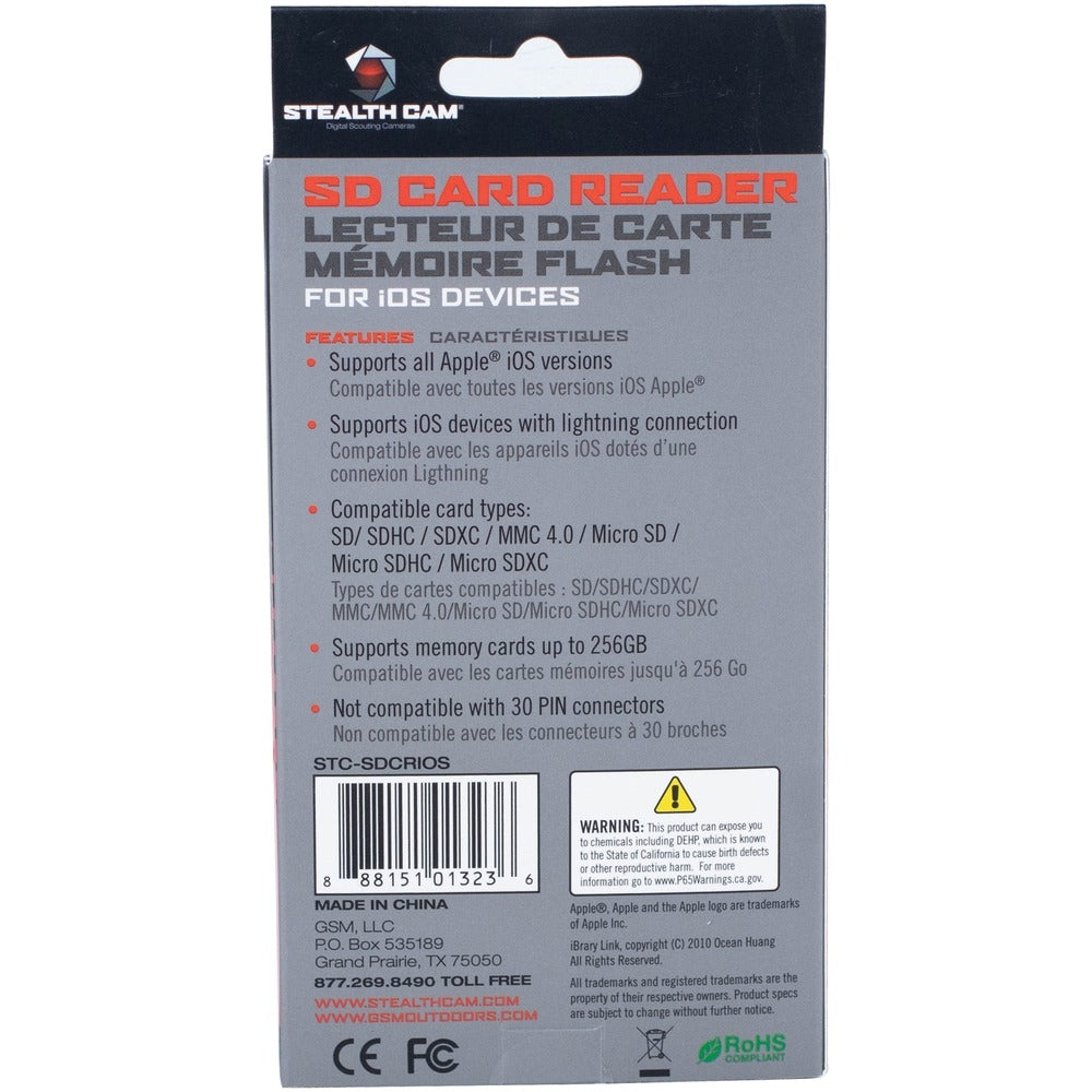Stealth Cam SD Card Reader