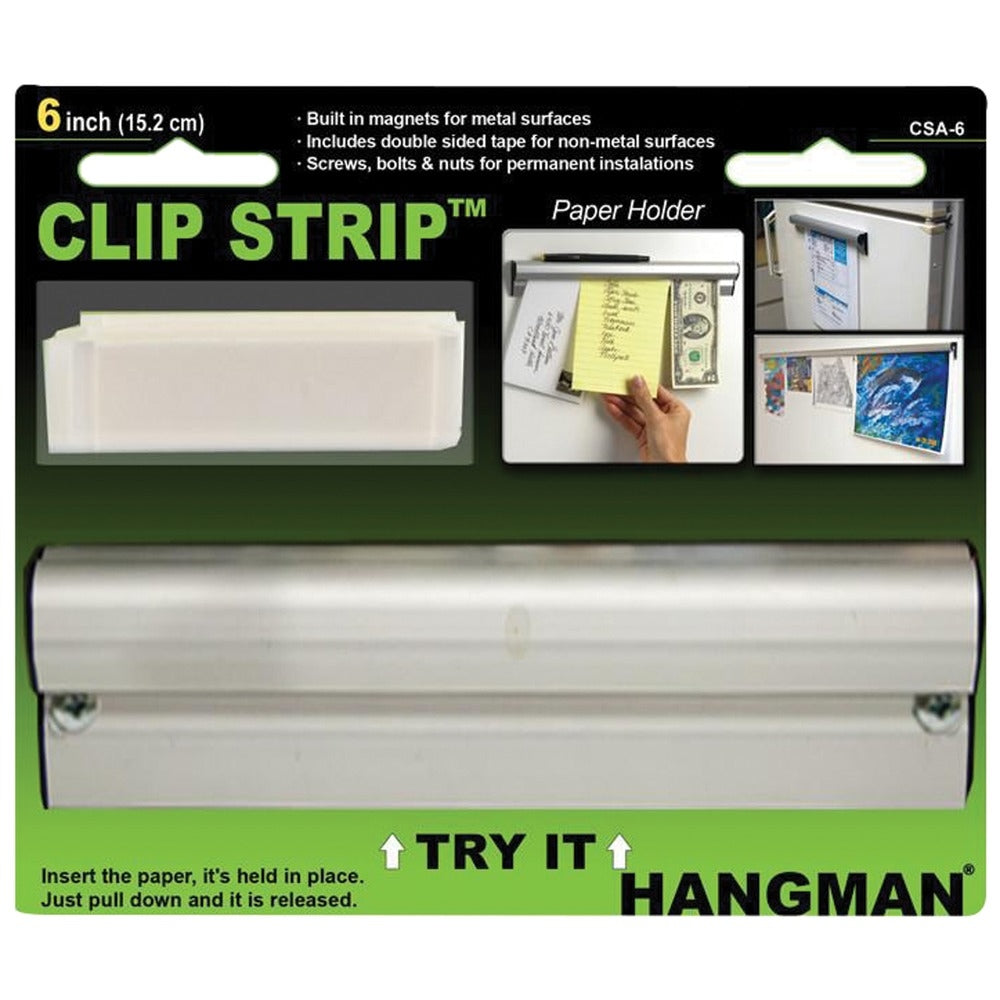 Hangman CSA-36 36 in Clip Strip - Wall Hanging Solution