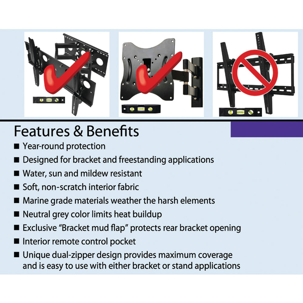 Solaire Sol 65G 60In To 65In Outdr Tv Cvr Image 1