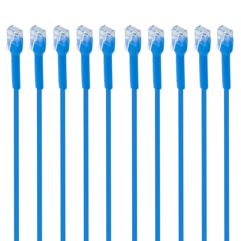 Intellinet 745253 Cat6 U/UTP Patch Cable 5 Ft. Blue Image 1