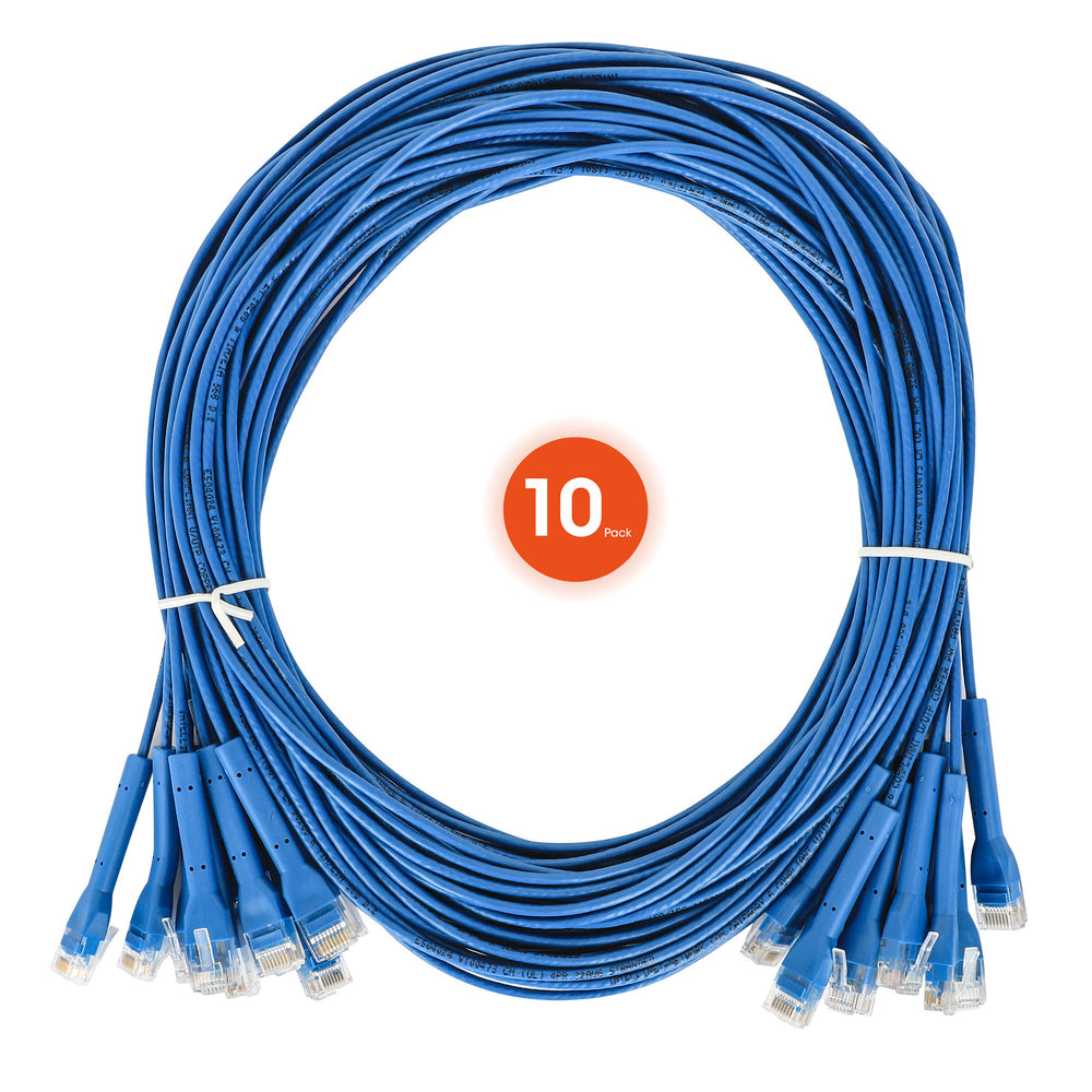 Intellinet 745253 Cat6 U/UTP Patch Cable 5 Ft. Blue