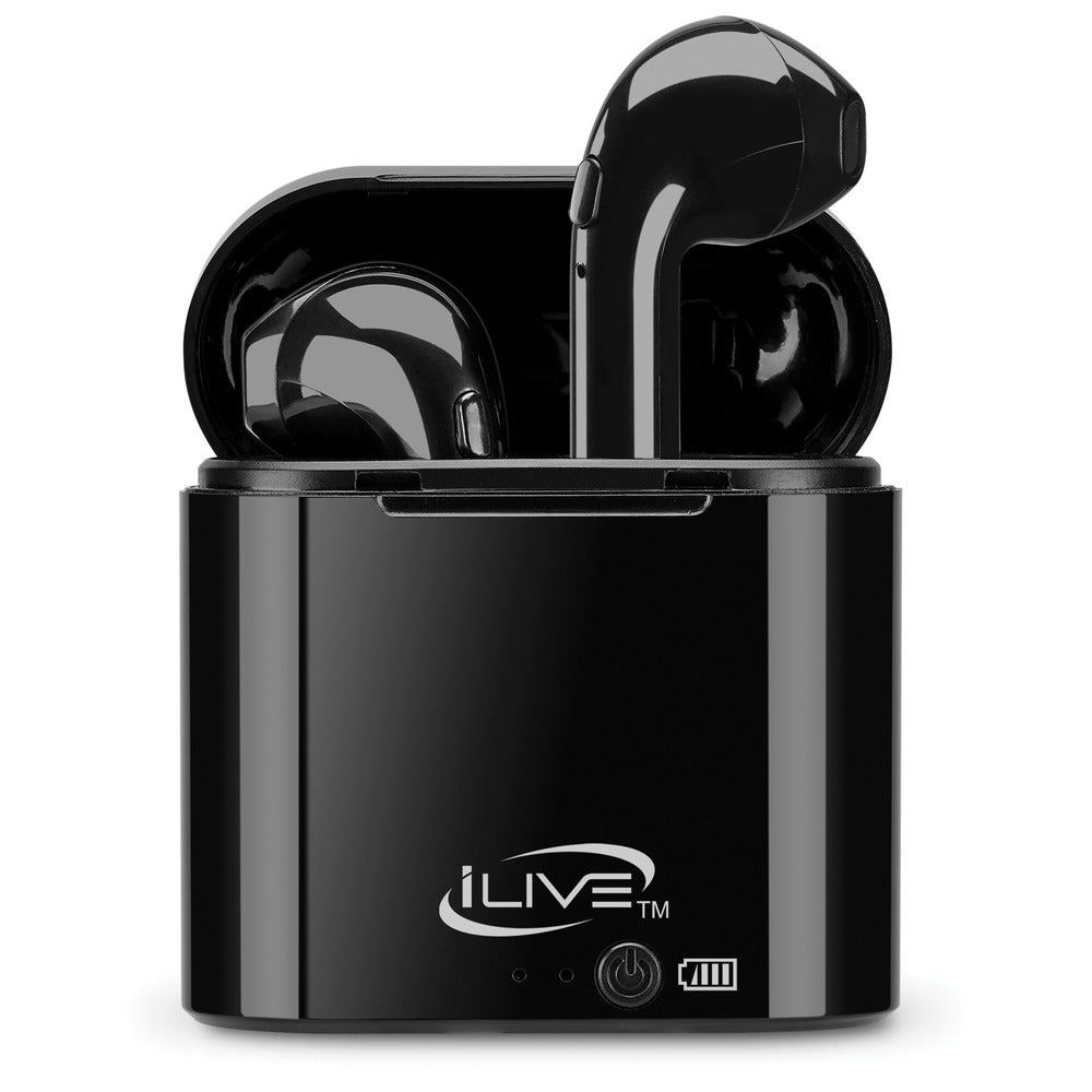ILive IAEBT209B Truly Wireless Earbuds Black W Case