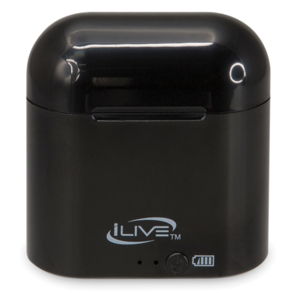 ILive IAEBT209B Truly Wireless Earbuds Black W Case