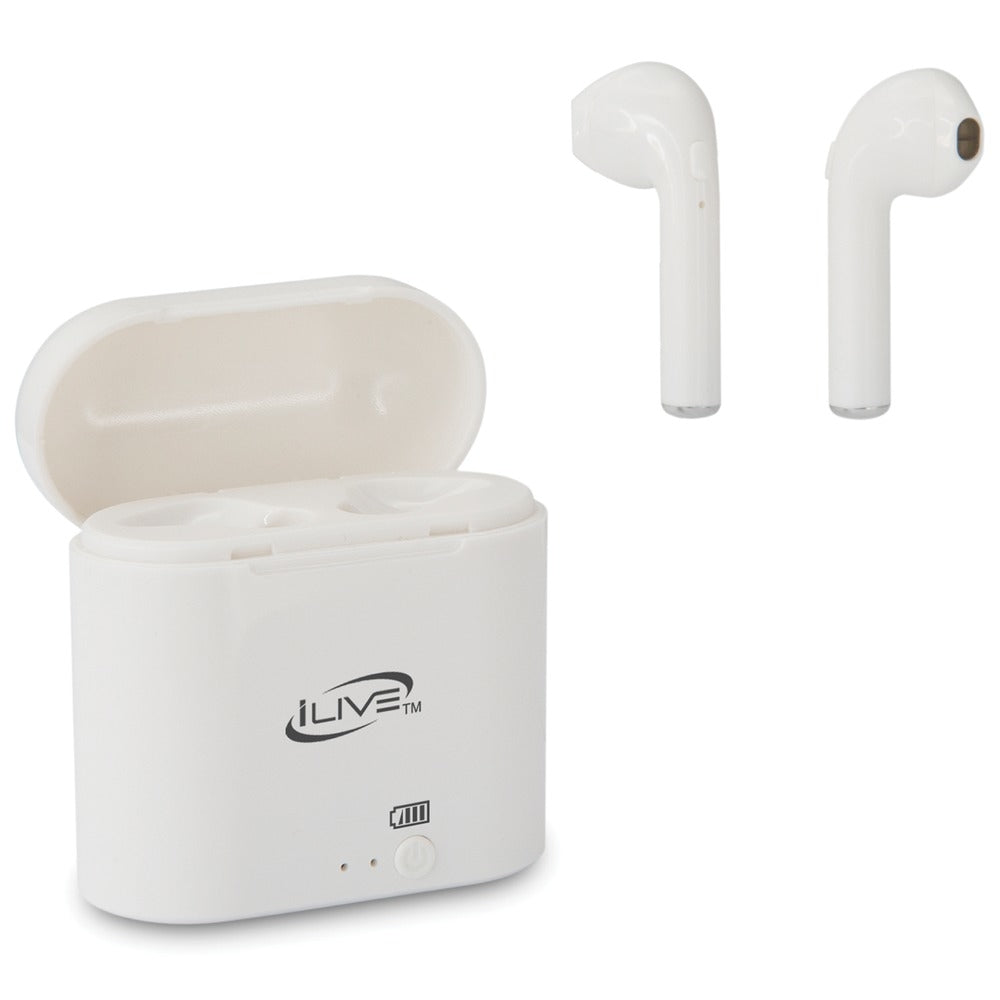iLive IAEBT209W Truly Wireless Earbuds White Built-In Microphone