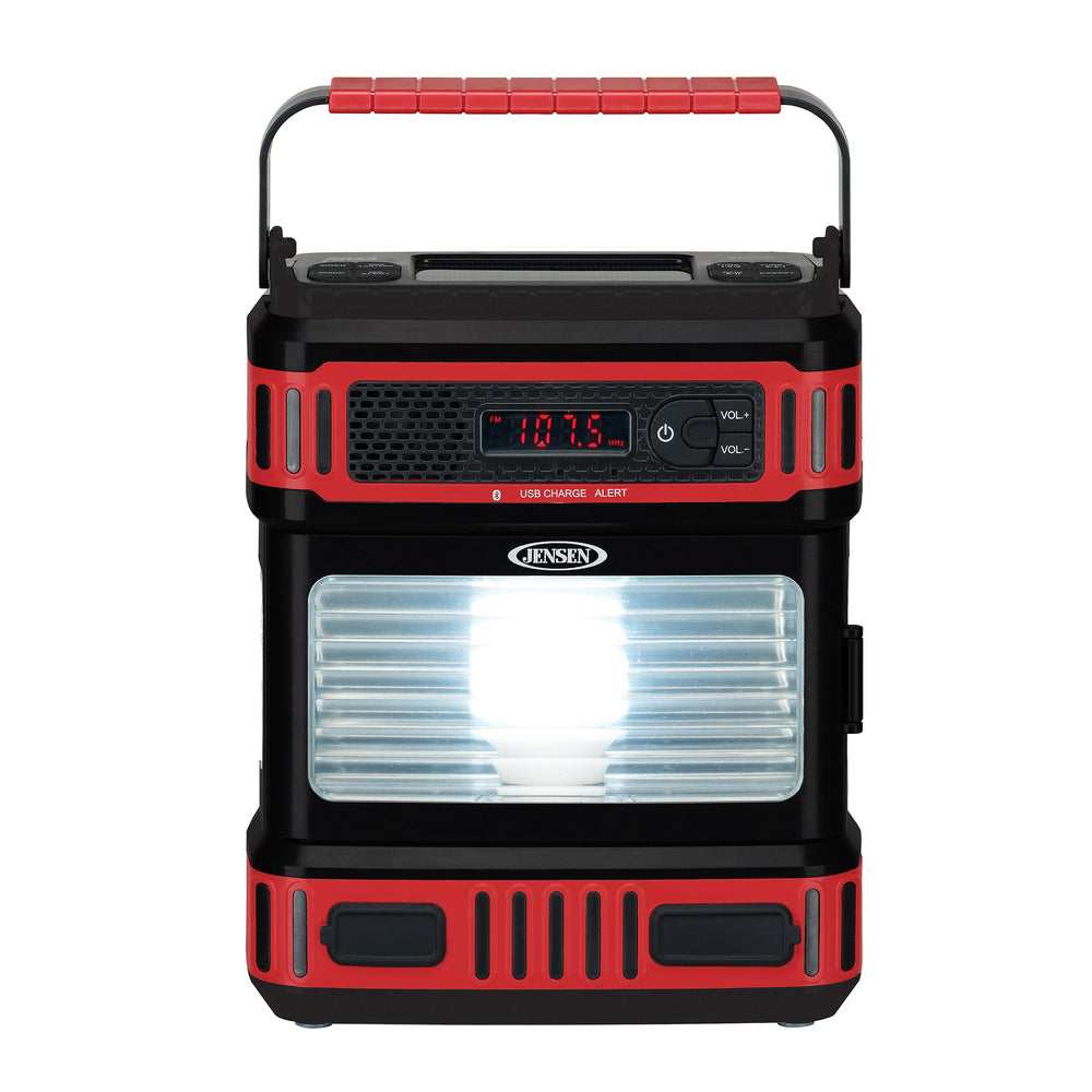 Jensen JEP-950 Bluetooth AM/FM Weather Band Lantern Radio