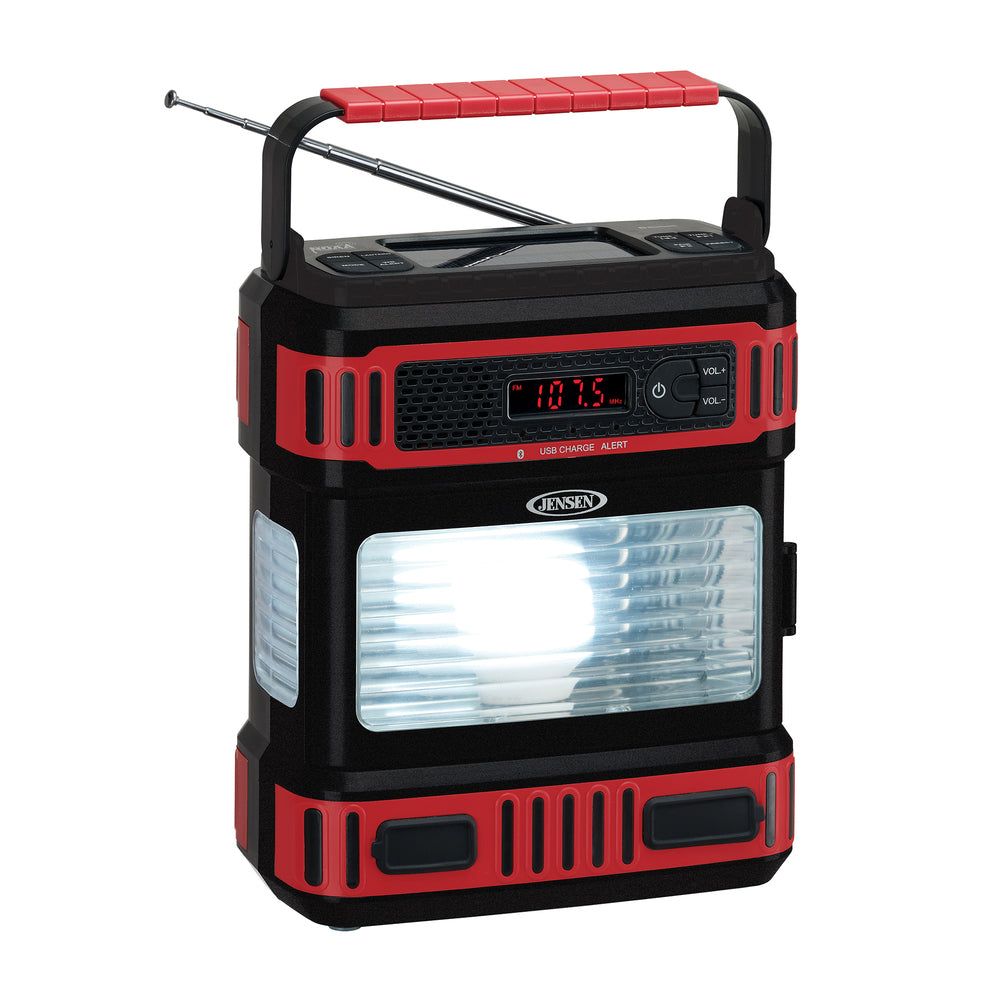 Jensen JEP-950 Bluetooth AM/FM Weather Band Lantern Radio