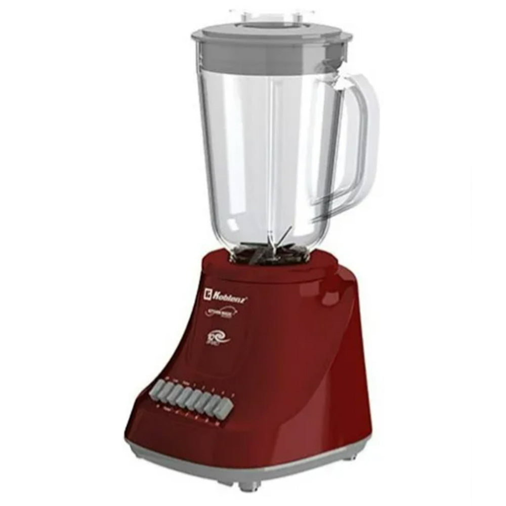Koblenz LKM-5510 PR Blender 500W 10Spd 42Oz Plastic Red