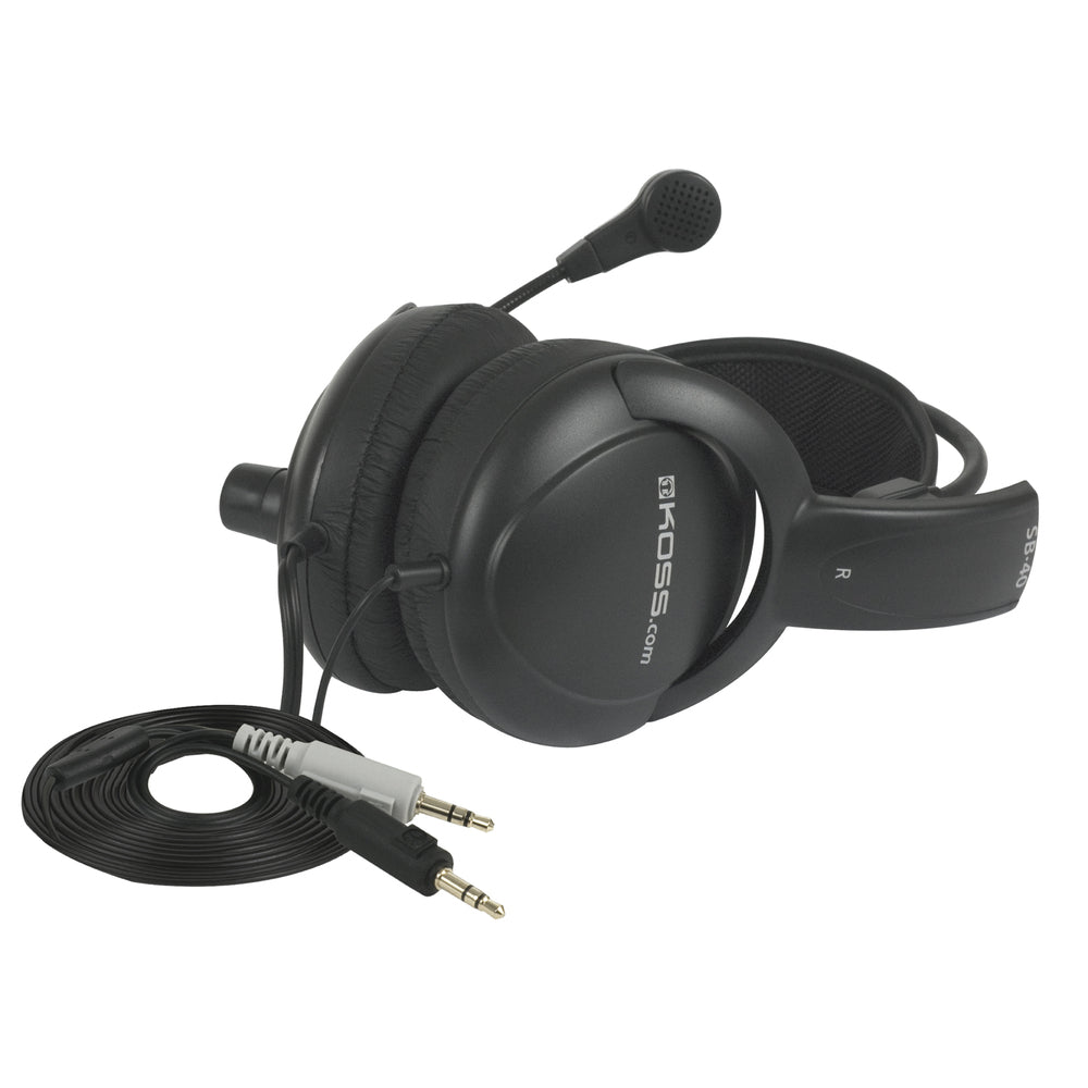 Koss SB40 Headphones Headset Black