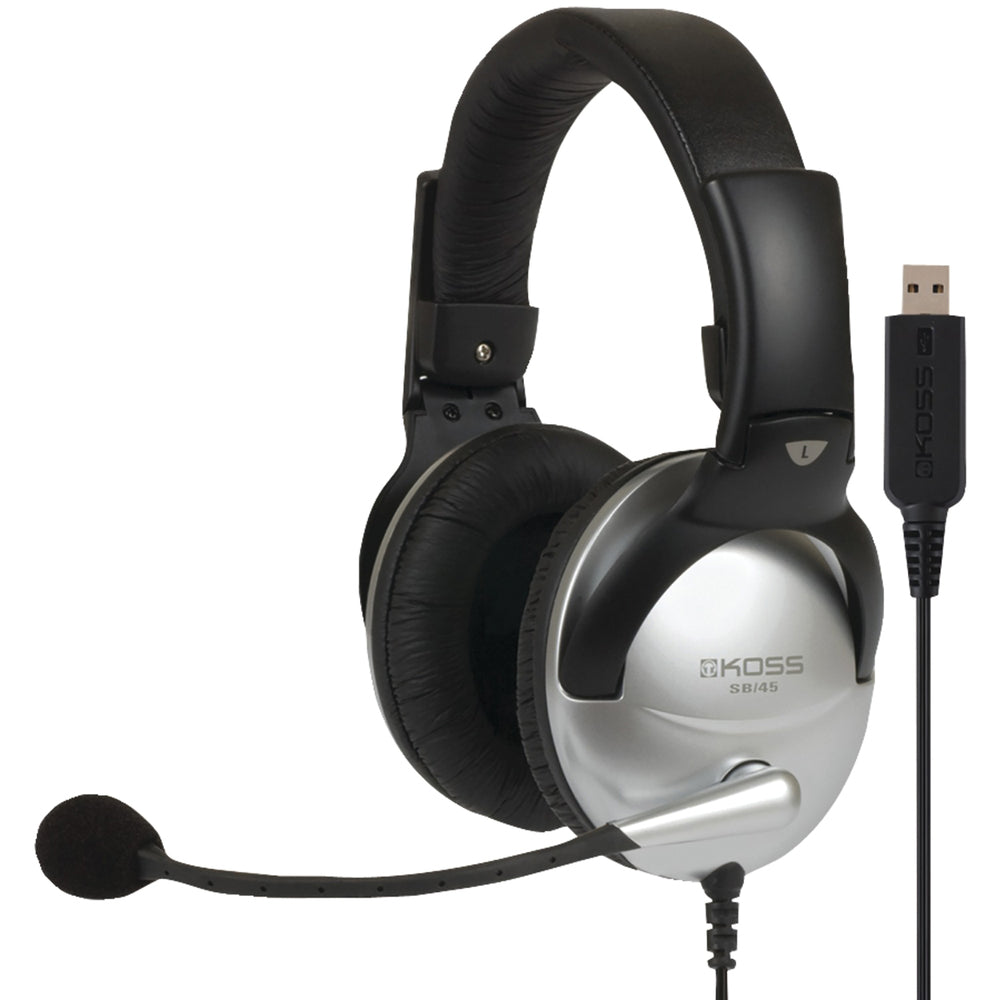 Koss SB45 USB Comm Headset with Noise Reduction Image 1