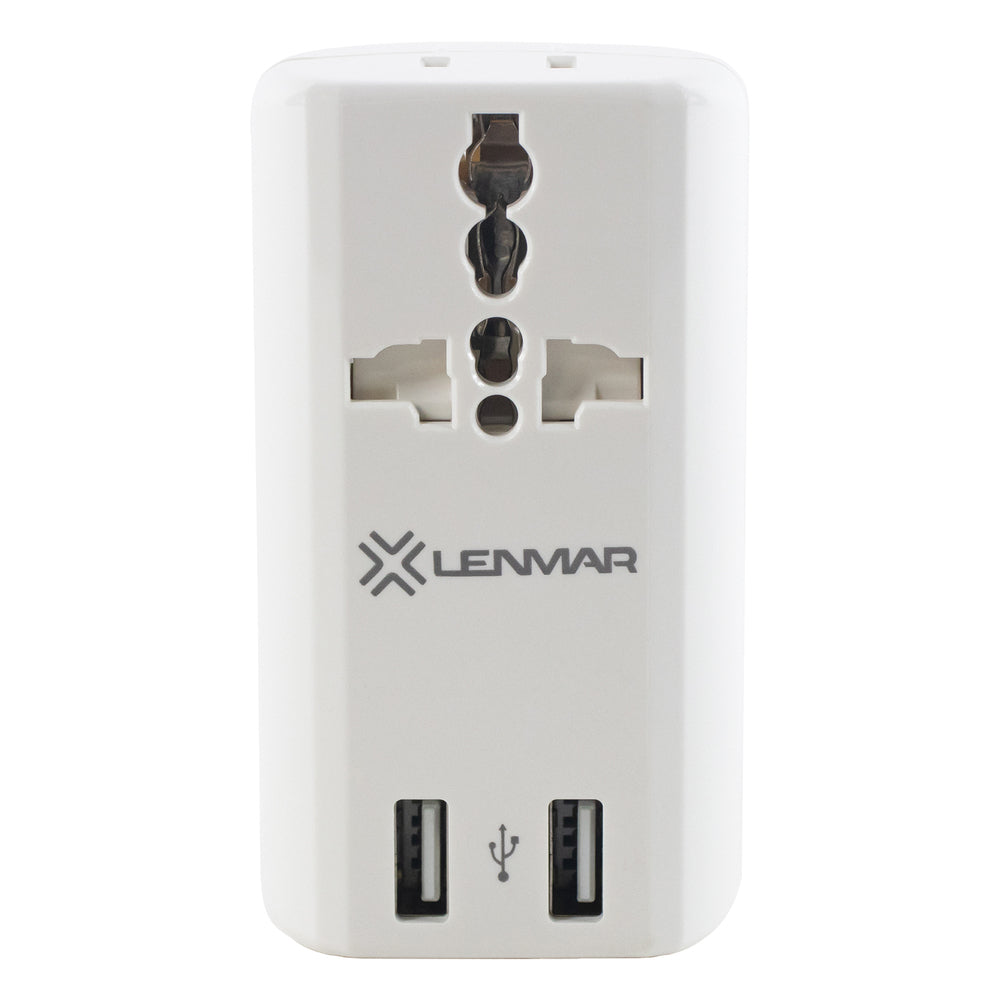 Lenmar AC150USBW All-in-1 Adapter White - USB
