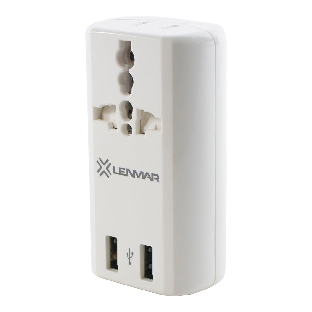 Lenmar AC150USBW All-in-1 Adapter White - USB
