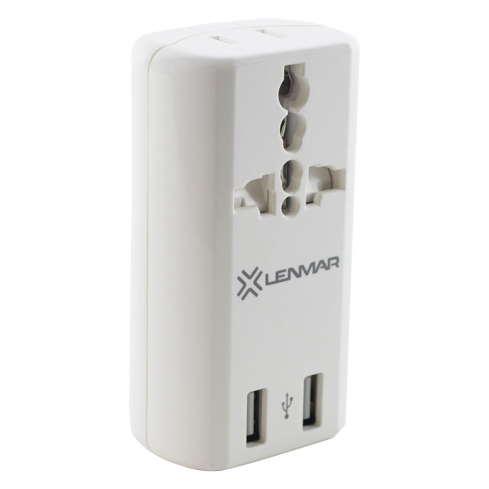 Lenmar AC150USBW All-in-1 Adapter White - USB