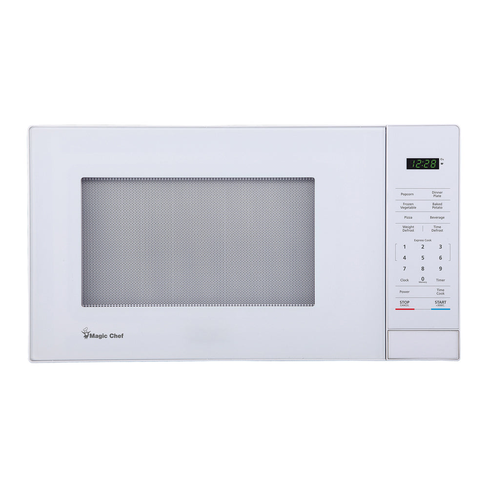 Magic Chef MC110MW 1.1 cu.ft. Digital Touch Microwave White Image 1