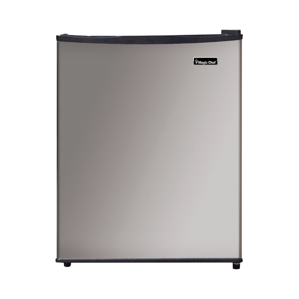 Magic Chef MCAR240SE2 Compact Refrigerator with Invisible Door Handle Image 1