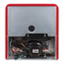Magic Chef MCBC17CHR Beverage Cooler with LED Light, Red