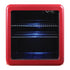 Magic Chef MCBC17CHR Beverage Cooler with LED Light, Red