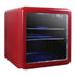 Magic Chef MCBC17CHR Beverage Cooler with LED Light, Red