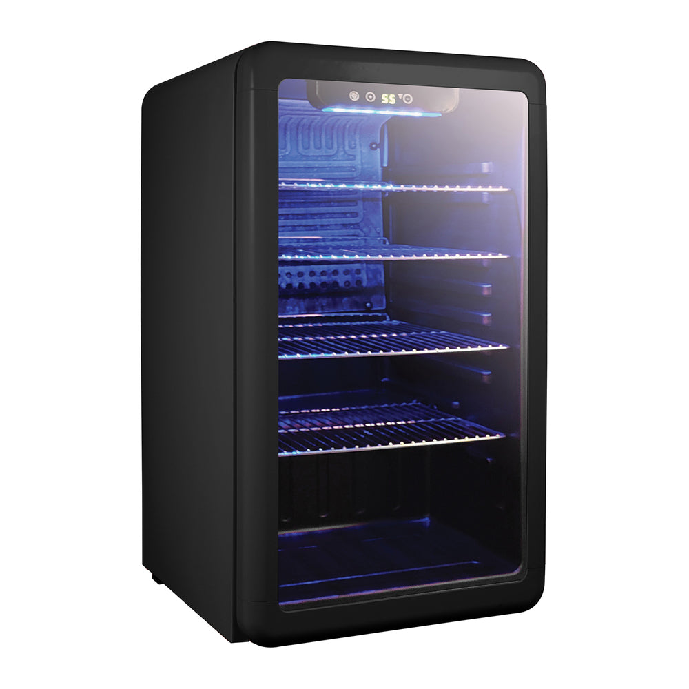 Magic Chef MCBC34CHB Beverage Cooler with 3.4 Cuft Capacity and LED Light