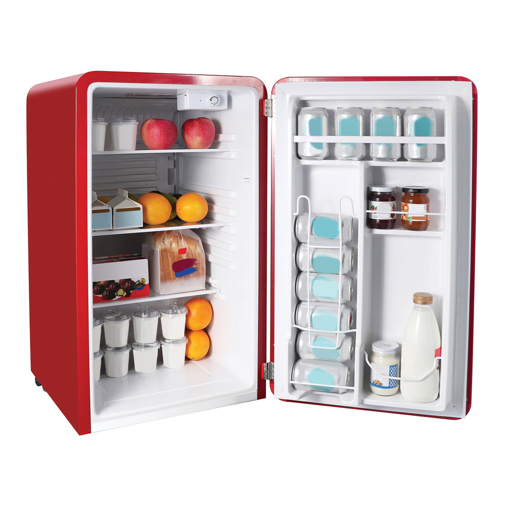 Magic Chef MCR32CHR Retro Mini Fridge Red 3.2Cuft Image 1