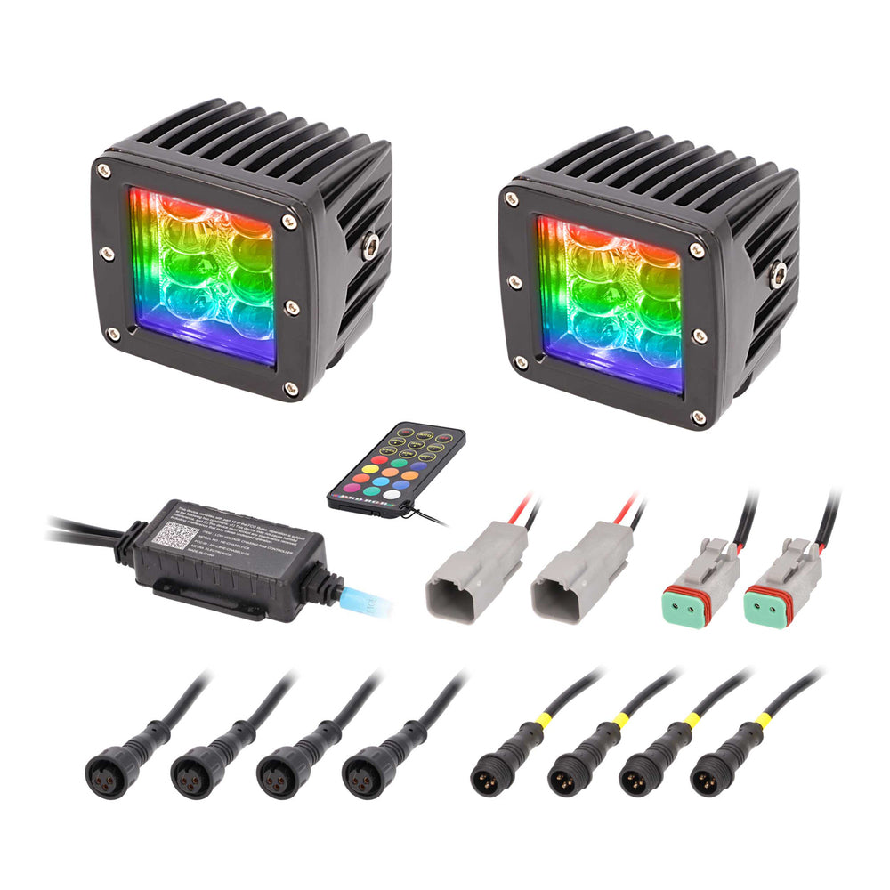 Metra Electronics/Heise HE-CHASE-CLKT Cube Lights Chasing LED Standard Mount