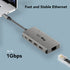 Mobile Pixels 104-1001P01 USB C 8-in-1 Dongle - 4K HDMI, SD/TF Card Slots