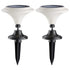 Maxsa 48606 2Pk Solar Martini LED Lamp Image 1
