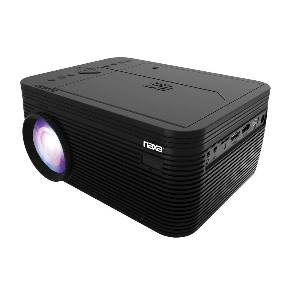Naxa NVP-2500 150" LCD Projector with Built-In DVD Player Image 1