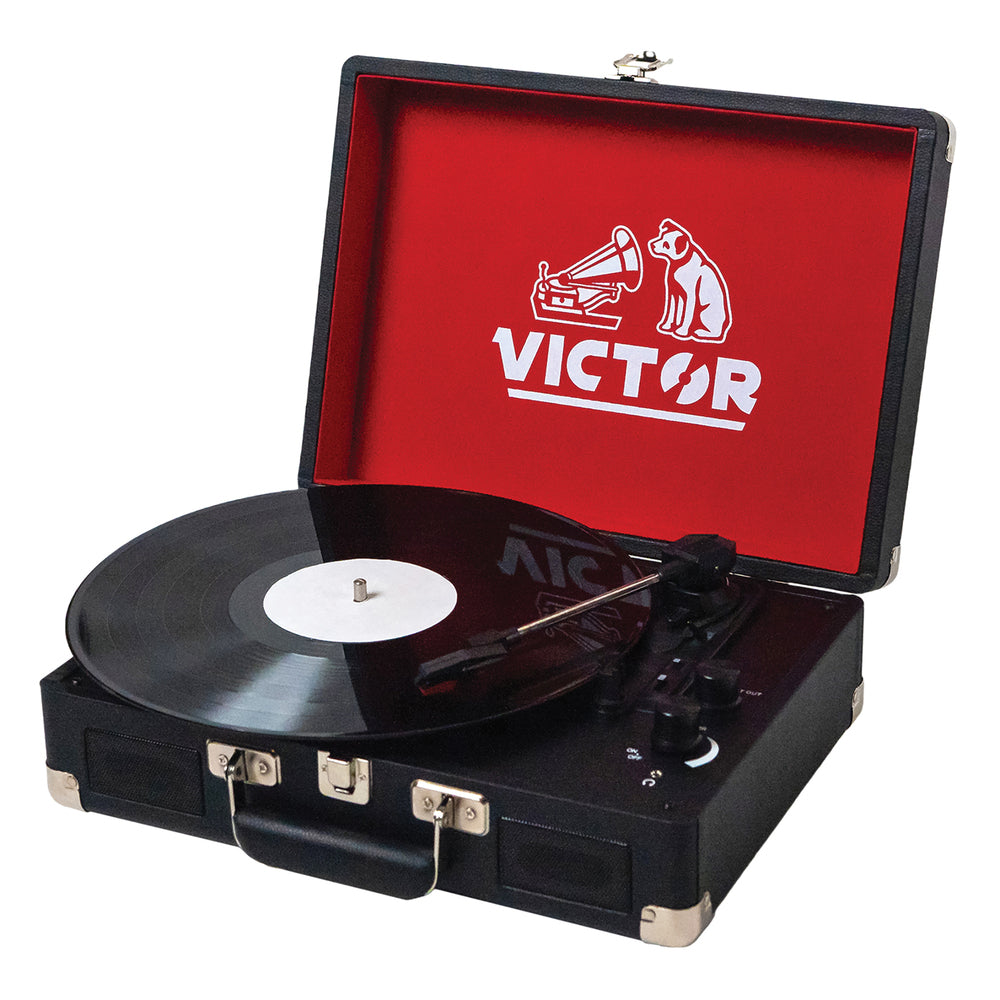 Victor VSRP-800-BK Metro Bluetooth Turntable Black Image 1