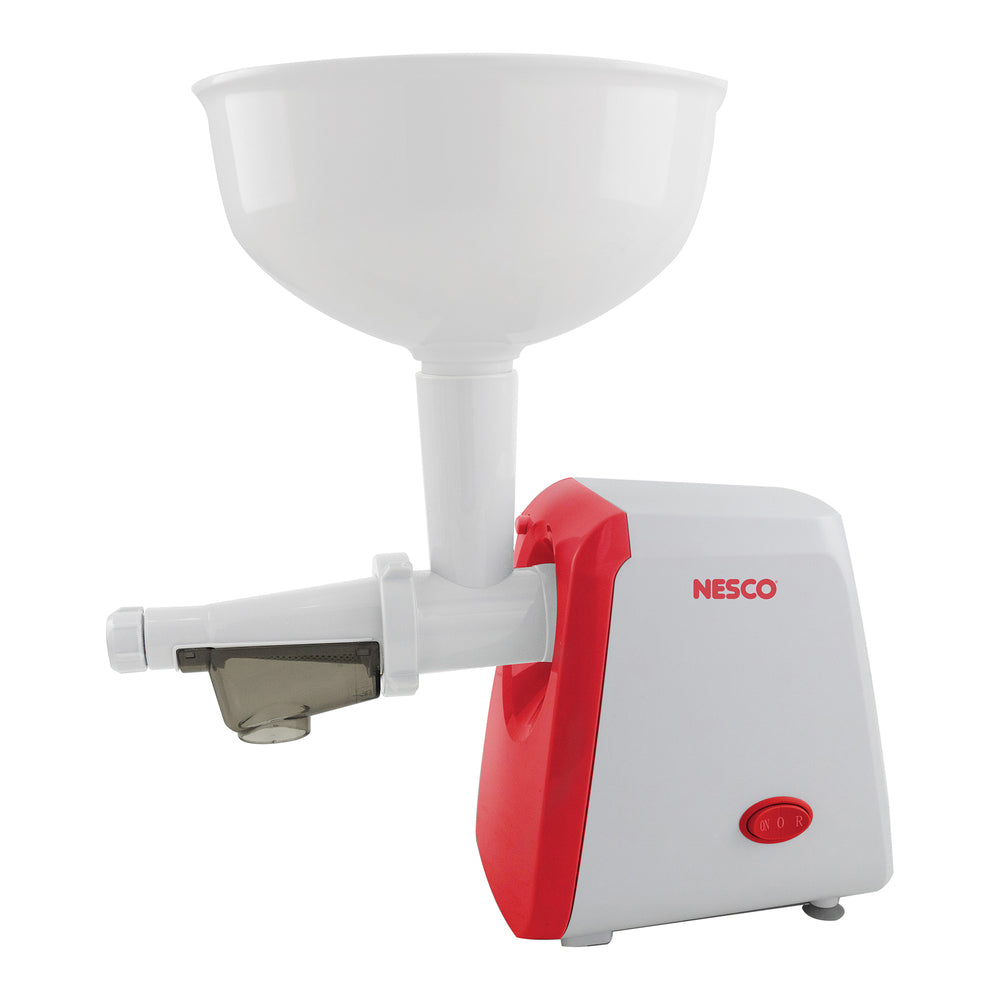 Nesco FST-4130R Electric Food Strainer with 300-Watt Motor Image 1