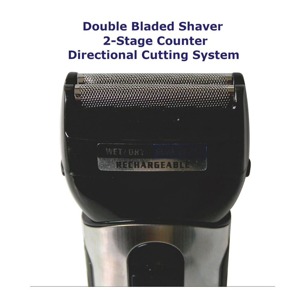Optimus 50040S Curve Rechargeable Double Blade Wet / Dry Men'S Shaver