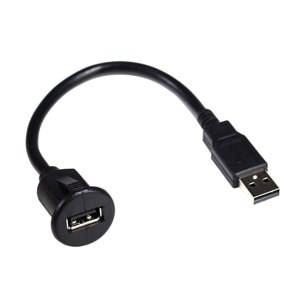 PAC USB-DMA Short USB Dash Mount Adapter Cable A Male to Female