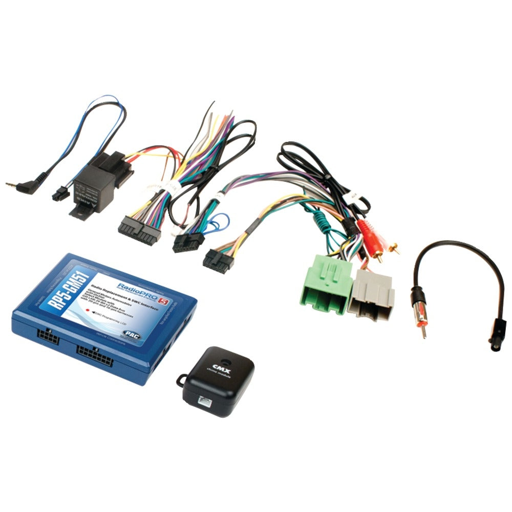 Pac Rp5-Gm51 Radio Replacement Interface Onstar And Steering Wheel Control Image 1