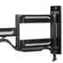 Peerless PA740 22-37in Articulating Flat Panel Wall Mount - Black
