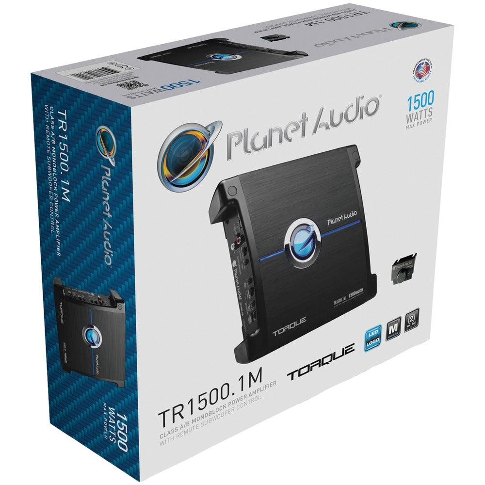 Planet TR1500.1M 1500W Class A/B Monoblock Amplifier - 2-Ohm Stable