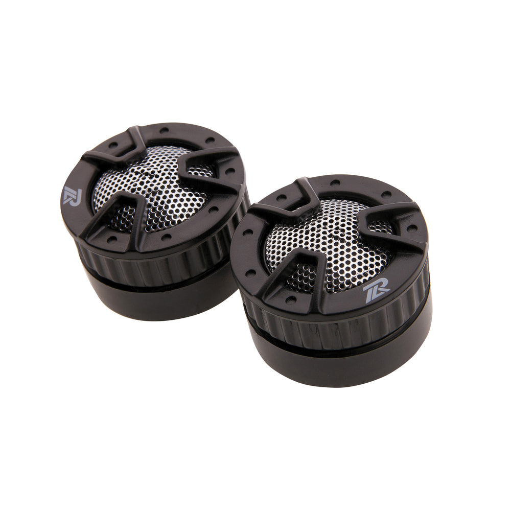 Power Acoustik NB-4 1" Piezo Tweeters Pair 250 Watts Max 4-Way Mount