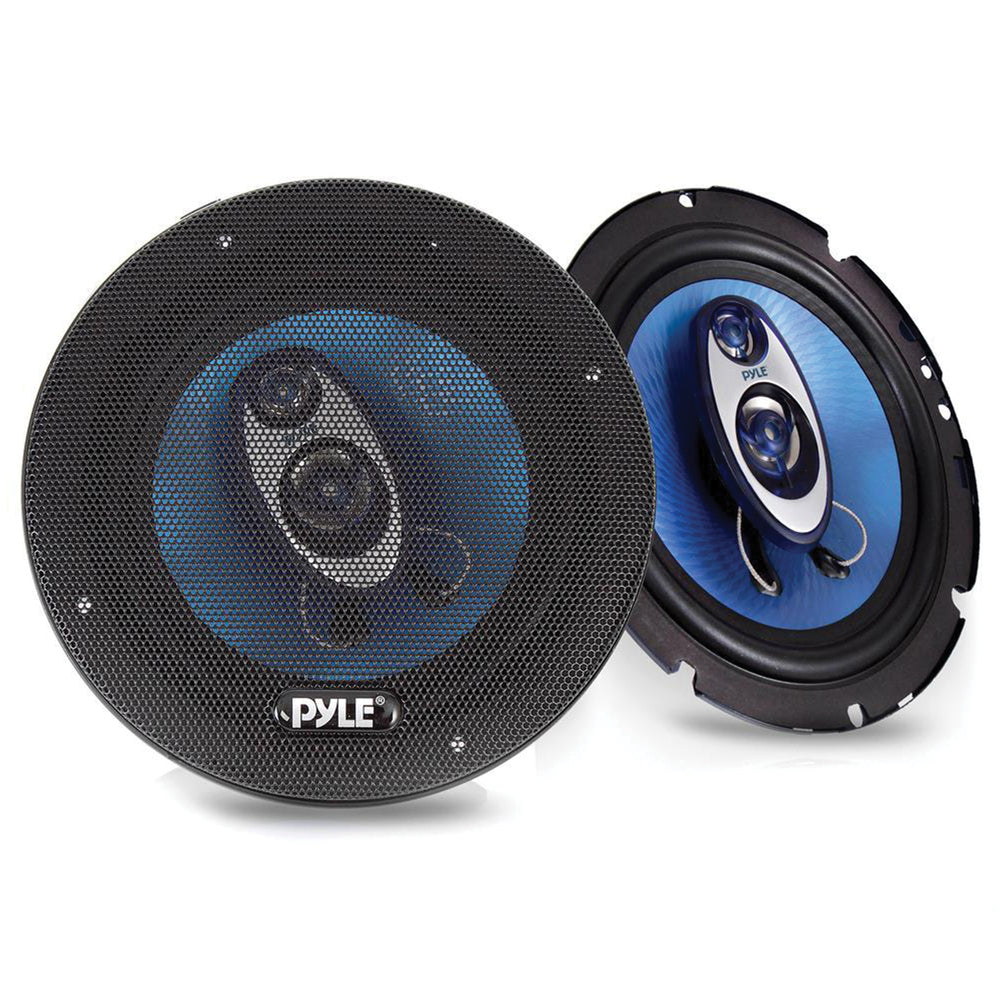 Pyle PL63BL 6.5" 3-Way Car Speakers - Blue Label Series