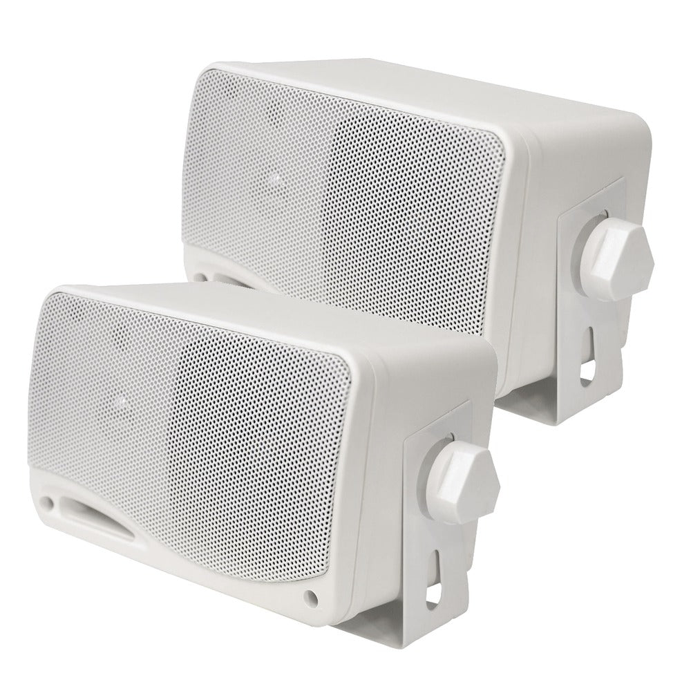 Pyle PLMR24 Hydra Marine Speaker 100W, Black, Wired