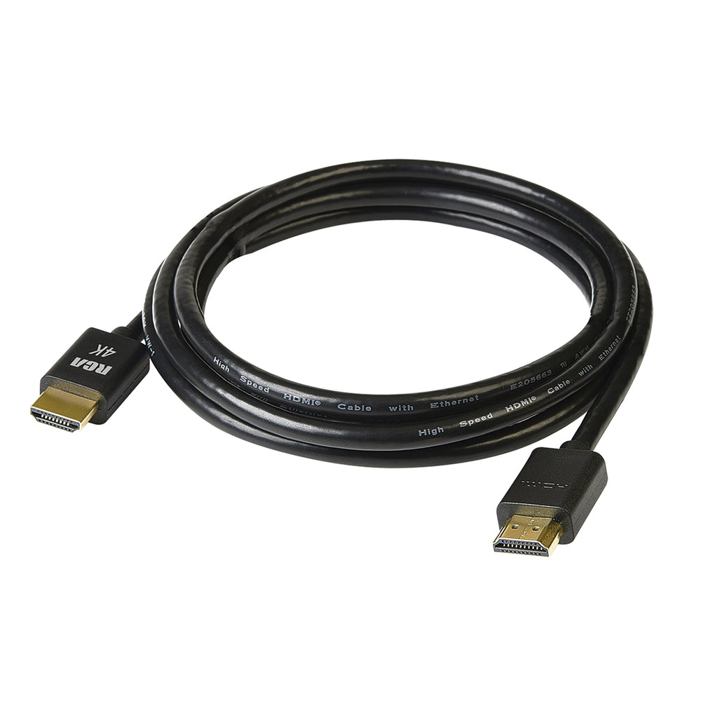 Rca Dh3Hhe 3Ft HDMI Cable - Supports 2160p, 3D, Ethernet