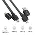Raycon Racflx510-24E-Bla 6-In-1 Magic Flex Cable with 100W Power Delivery Image 1