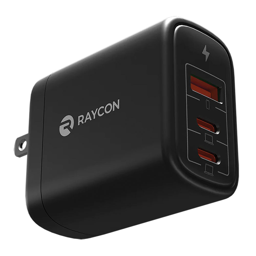 Raycon Rapada65-23E-Bla 65W 3-Port USB-C/USB Wall Charger Image 1