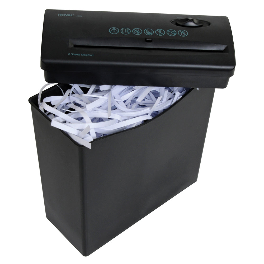 Adler Royal JS55 Strip Cut Shredder - Shreds 5 Sheets in a Single Pass