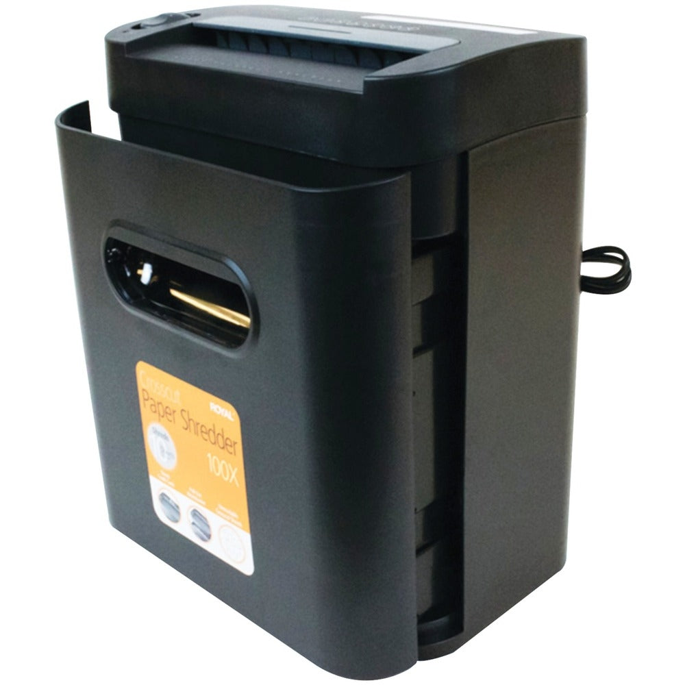 Adler Royal 29171Y 100X Cross Cut Shredder - Staples & Credit Cards - 10 Sheet Capacity