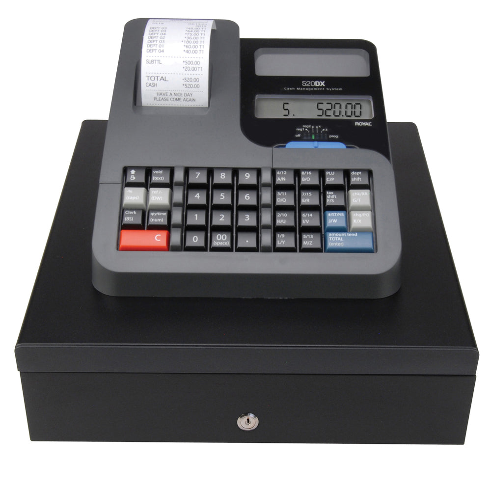 ADLER ROYAL 89395U 520Dx Thermal Electronic Cash Register