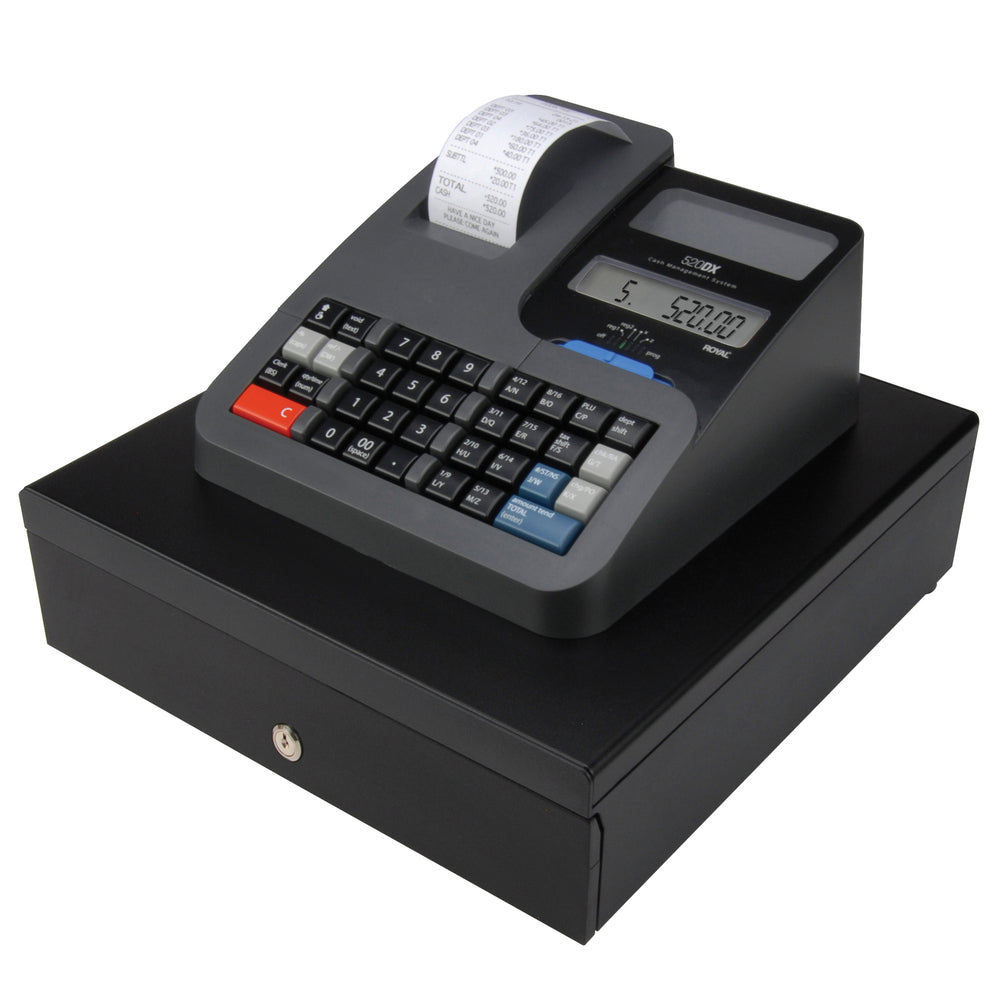 ADLER ROYAL 89395U 520Dx Thermal Electronic Cash Register