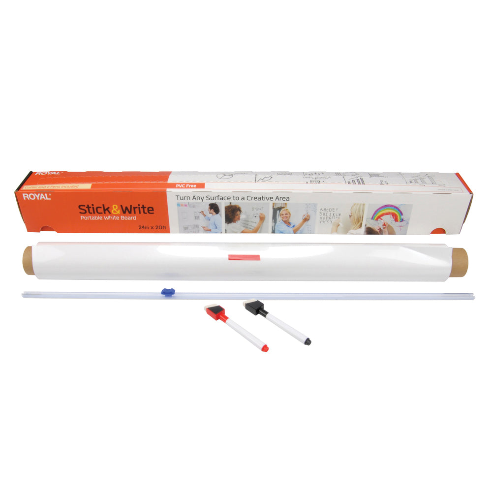 Royal 89411R Stick and Write Portable Whiteboard