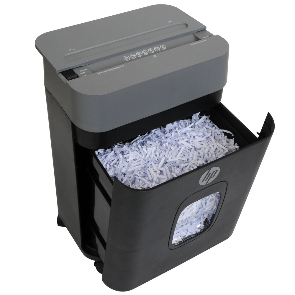 Royal 91033A HP CC8 Crosscut Shredder - Shreds 8 Sheets, Staples, Credit Cards